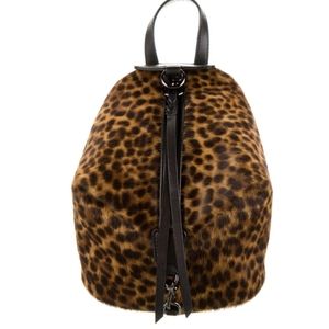 Rebbeca minkoff animal print backpack